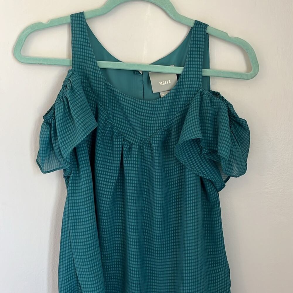 Anthropologie Maeve off the shoulder tank top. Size 0 - Picture 3 of 6